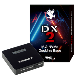 Digifast M.2 NVMe SSD Docking Base, USB3.2 GEN2 Type-C (10 Gbps), Lightweight, Portable Design - Black