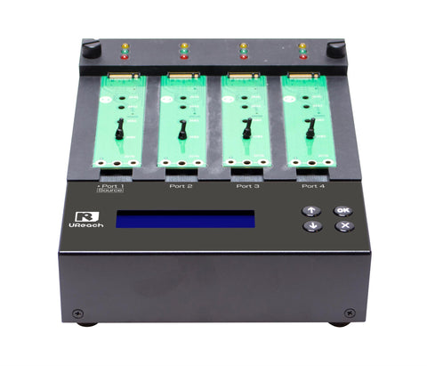 U-Reach Slim Version M.2 NVMe Duplicator and Sanitizer 1-3 - U-Reach eStore